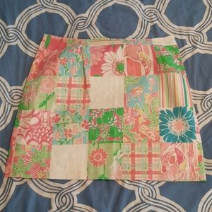 Vintage Lilly Pulitzer Patchwork Skirt